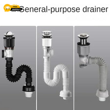 Kitchen Bathroom Basin Drain Pipe Bath Flexible Universal Sink Sink Drain Hose