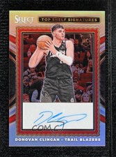 2024-25 Panini Select Top Shelf Signatures Donovan Clingan #TSS-CLG Auto 0d44