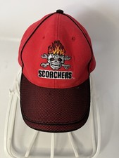 VHTF Hot Wheels Scorchers Hat 35 World Race Cap Youth But Adjustable Skull READ