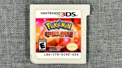 Pokémon OMEGA Ruby Nintendo 3DS, 2014, Cartridge Only