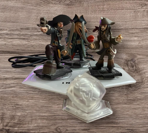 Disney Infinity Xbox 360 Pirates Of The Caribbean 3x Figure Set with ...