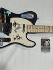 BLINK 182 SIGNED GUITAR MARK HOPPUS TOM DELONGE TRAVIS BARKER ALL 3 JSA COA — photo 2