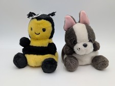 Aurora Palm Pals Bumble Bee French Bulldog Dog Plush Lot 2024 Stuffed Animal Toy