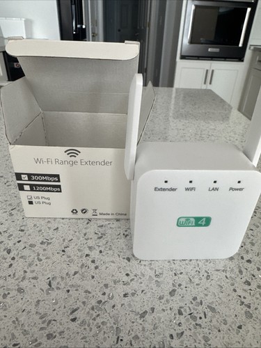WiFi Range Extender Repeater Wireless Signal Booster 300Mbps