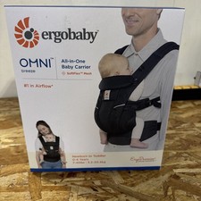 Ergobaby Omni Breeze All-in-1 Baby Carrier - Onyx Black BCZ360PONYX