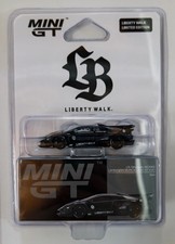Mini GT LB-Silhouette WORKS Lamborghini Murcielago GT EVO Black 1053 Japan Exc.
