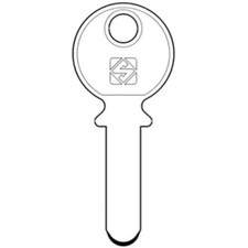 DUPLICAZIONE CHIAVI OTTONE KA1 punzonate  OLC   GR.6