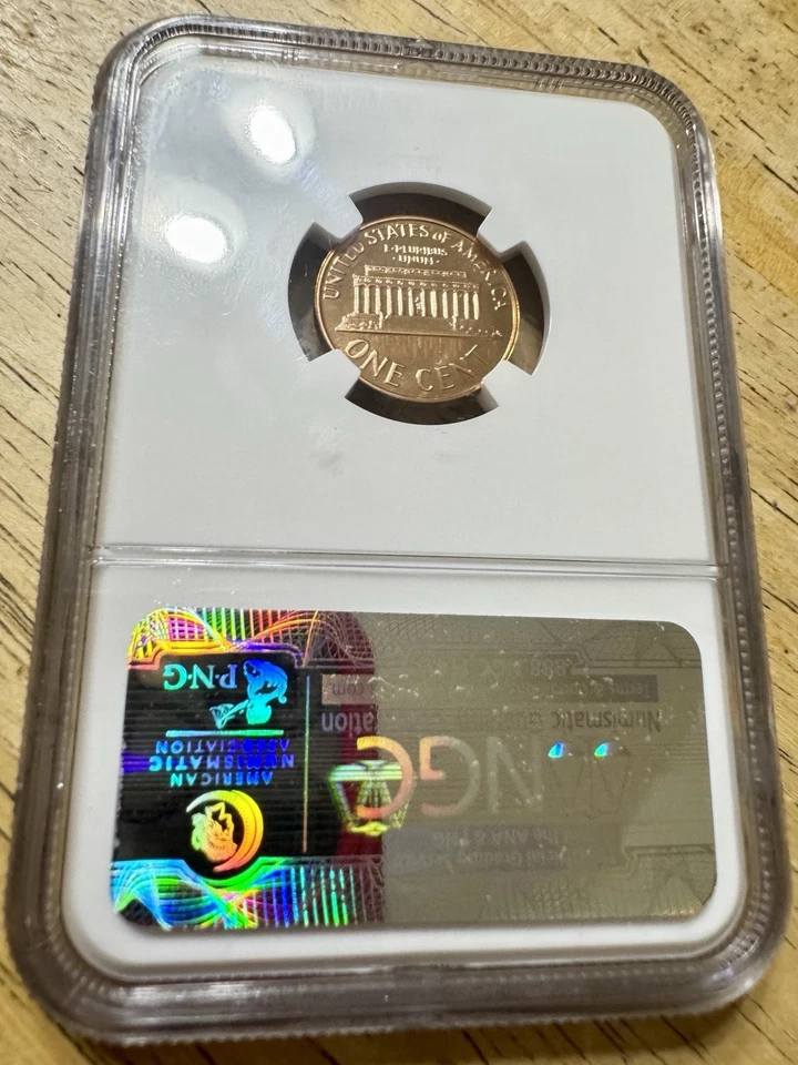 1962 1C PF69 RD NGC Lincoln Memorial Proof Cent - Image 2 of 4