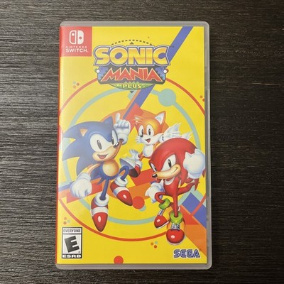 Sonic Mania Plus (CASE ONLY)  Artbook Edition See inside of case Nintendo Switch