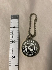 Spartina Daufuskie Island Metal Bag Purse Charm Gold tone Mermaid Medallion