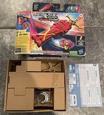 Hasbro Beyblade Burst Quad Strike XIPHOID XCALIUS X8 Power Speed Launcher Toy