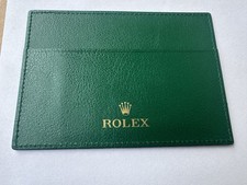 ROLEX CARD HOLDER GUARANTEE MANUAL BOOKLET GENUINE VERY GOOD 4119209.64