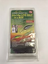 Vintage Strike Jacket EFL Fishing Lure Gives Jerk Baits Live Action Full Kit