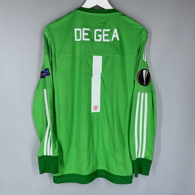 MANCHESTER UNITED 2015-2016 GOALKEEPER HOME JERSEY/SHIRT #1 DE GEA