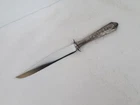 Normandie by Wallace Serving Knife Meat Carving - Sterling Silver Handle