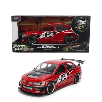 Jada Fast & Furious 1:24 Scale SEAN's Mitsubishi Lancer Evolution IX Red