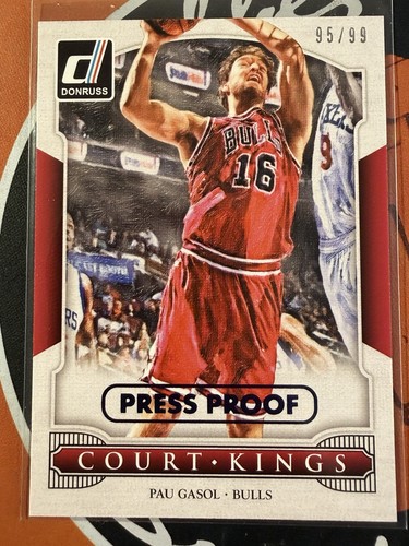 Pau Gasol #2 2014 Panini Donruss Court Kings card