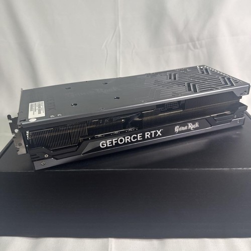 Palit GameRock GEFORCE RTX4090 Graphics Card PCIExpress PC Parts Junk Used item - Afbeelding 6 van 12