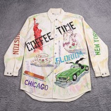 Vintage Marguerita Shirt Size S Hand Painted ...