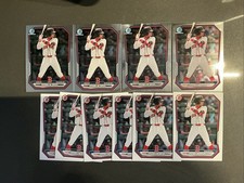 2026 Bowman Baseball Franklin Arias 1st Chrome Paper Lot Boston Red Sox