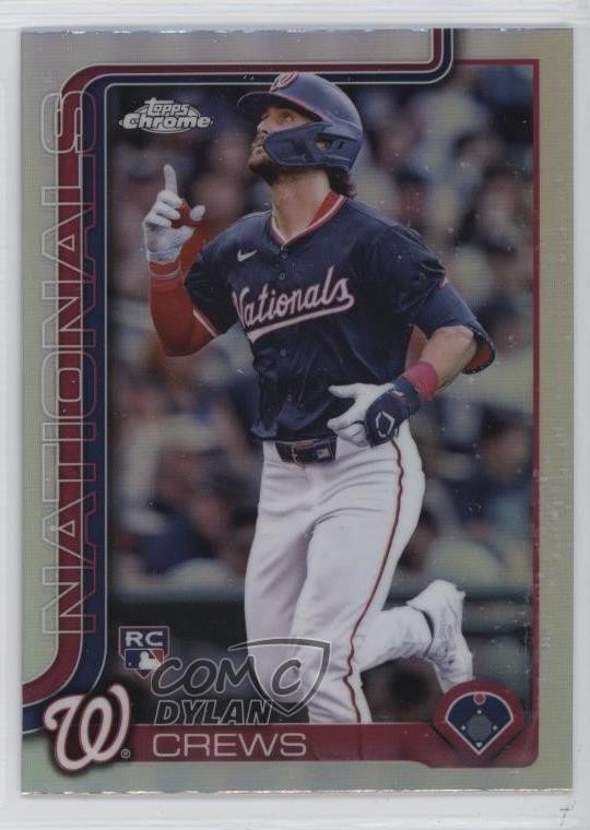 2025 Topps Chrome Refractor Dylan Crews #146 1gc7