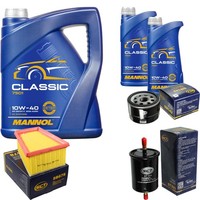 SCT Inspektionspaket 7L Mannol 10W-40 FüR Dacia Logan MCV 1.6 16V Renault Megane