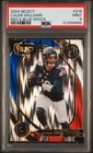 2024 Panini Select Club Level Caleb Williams #216 Red &Blue Shock Prizm RC PSA 9