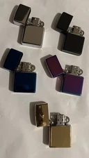 5 Pack Metal Flint  (Zippo Like) Lighter  Set 🔥Brand New🔥 5 Colors