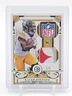 KALEB JOHNSON 2025 NATIONAL TREASURES ROOKIE EMERALD PATCH NFL SHIELD /5 Q2754