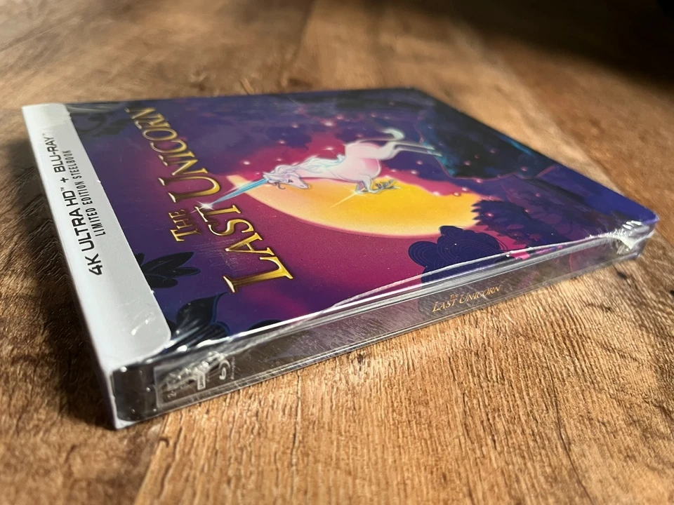 The Last Unicorn w. Steelbook (4K UHD + Blu-ray, 1982, Region Free) *NEW* Foto 4 de 4