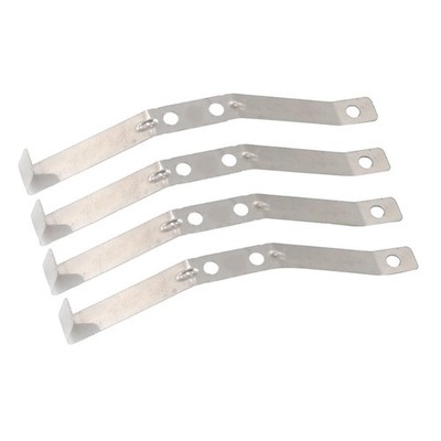 4 Stück Metall Dämpfung Blattfeder feste Teile für WPL C24 1/16 RC Auto LKW