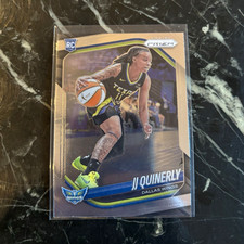Panini 2025 Prizm WNBA JJ Quinerly #95 Rookie Dallas Wings Basketball Card