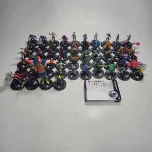 Marvel Heroclix CAPTAIN AMERICA AND THE AVENGERS Lot of 54 w/Cards 061 063 066