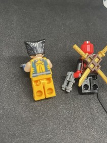 Lego 6866 Deadpool Wolverine Minifigures Super Heroes Marvel  X Men 2012