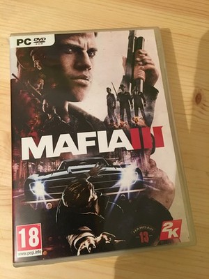 Mafia III PC 6 DVD Sammelbox mit Karte (Schlüssel ungültig)