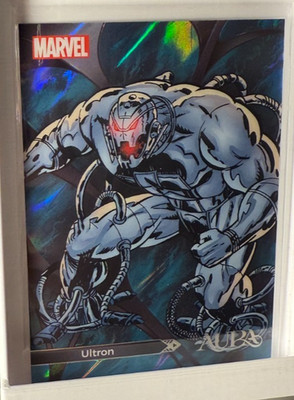 Kakawow Marvel Aura 2025 AM-VIC-06 ULTRON Villian Cyan Refactor Card /145