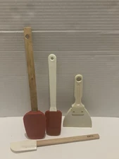 Various Types of Spatulas, including Silicone Vintage Rare . Sizes And Styles