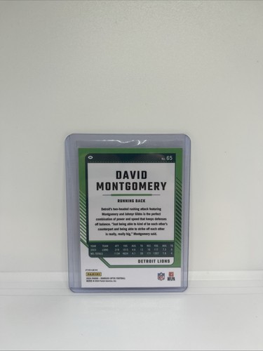 2024 Panini Donruss Optic - #65 David Montgomery Fire Emoji SP - Picture 2 of 2