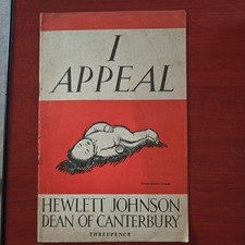 I Appeal - Hewlett Johnson Dean of Canterbury Britain-China Friendship 1952