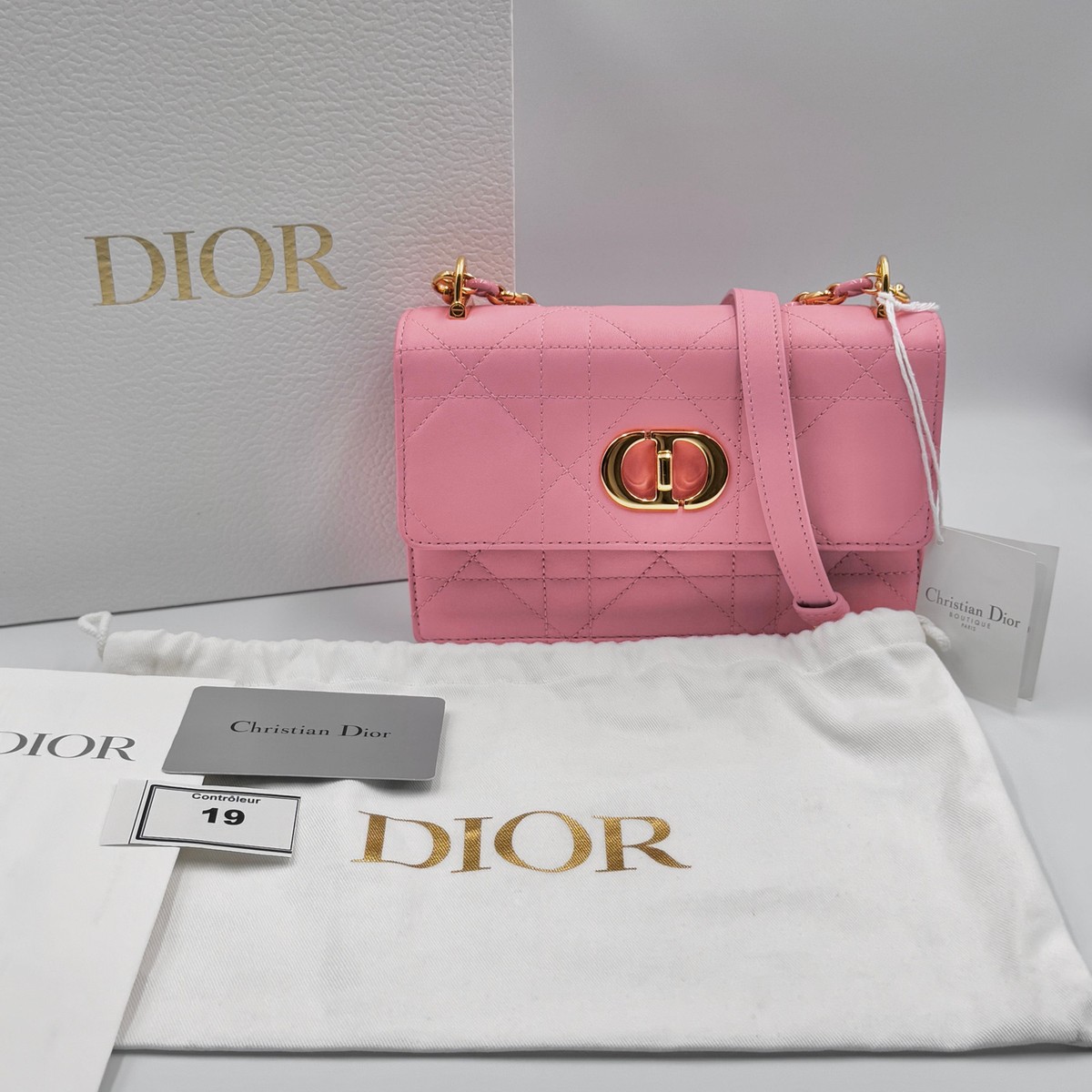 Dior Miss Caro Mini Bag Pink S5169UDAX-M92P 121777332 | eBay