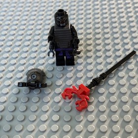 LEGO Ninjago Lord Garmadon With 4 Arms with Stone Army Helmet and Staff