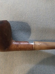 Vintage Medico White Wall Imported Briar Pipe Tobacco Smoking Estate 
