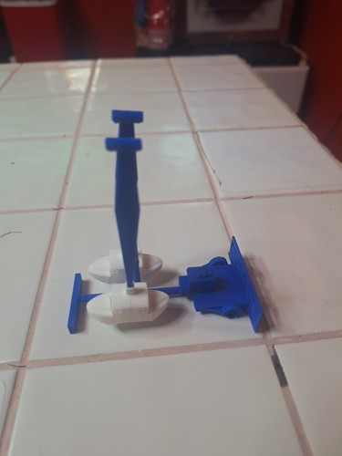 Ho Loop O Plane Carnival Ride Model Ho Circus Ho Amusement Ride 1:87 Blue - Picture 2 of 8