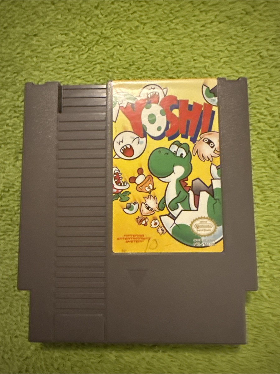 Nintendo NES Yoshi (Cleaned, Tested & Working) | eBay