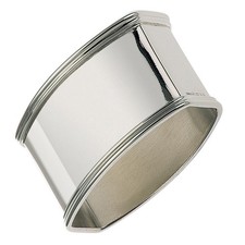 Serviettenring eckig 925 Sterling Silber Dekoring Servietten 5.5 cm Napkin Rings