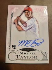 2015 Topps Five Star Auto Michael Taylor #FSA-MTA Rookie Auto RC