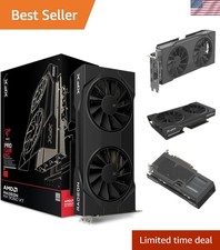 Swift AMD RX 9060 XT OC Gaming Graphics Card - HDMI  Dual DisplayPort, 8GB