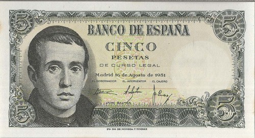 SPAIN BANKNOTES aUNC-UNC - CHOOSE FROM DROP DOWN MENU - Picture 5 of 16