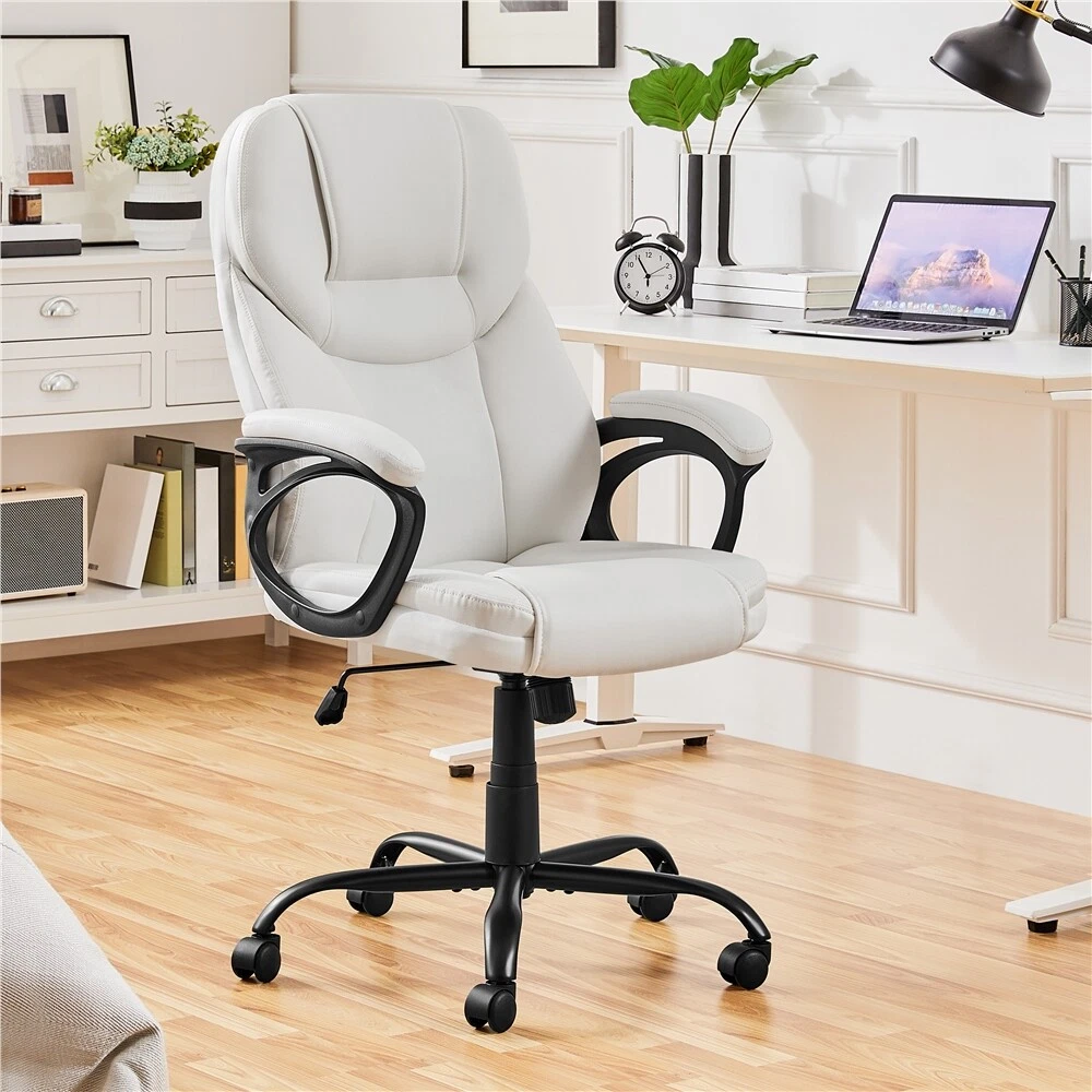Big and Tall Office Chair Executive Swivel Chair Lumbar Support