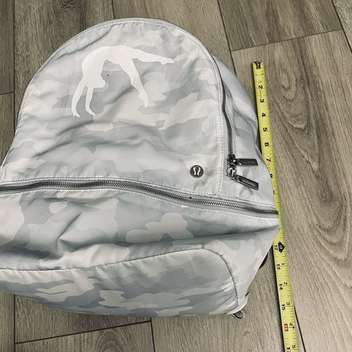 Lululemon City Adventurer Backpack 20L Heritage 365 Camo Starlight White Bag - Picture 7 of 14